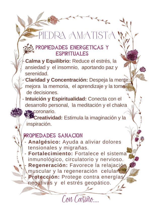 Amatista Pulsera Amatista 4mm con Plata con Nudo de Bruja con Amatista